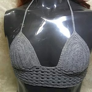 Handmade crochet crop top